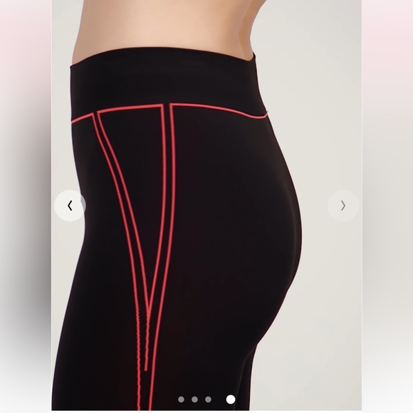 BNWT Wolford Two-Tone Theresa Leggings - Picture 3 of 9